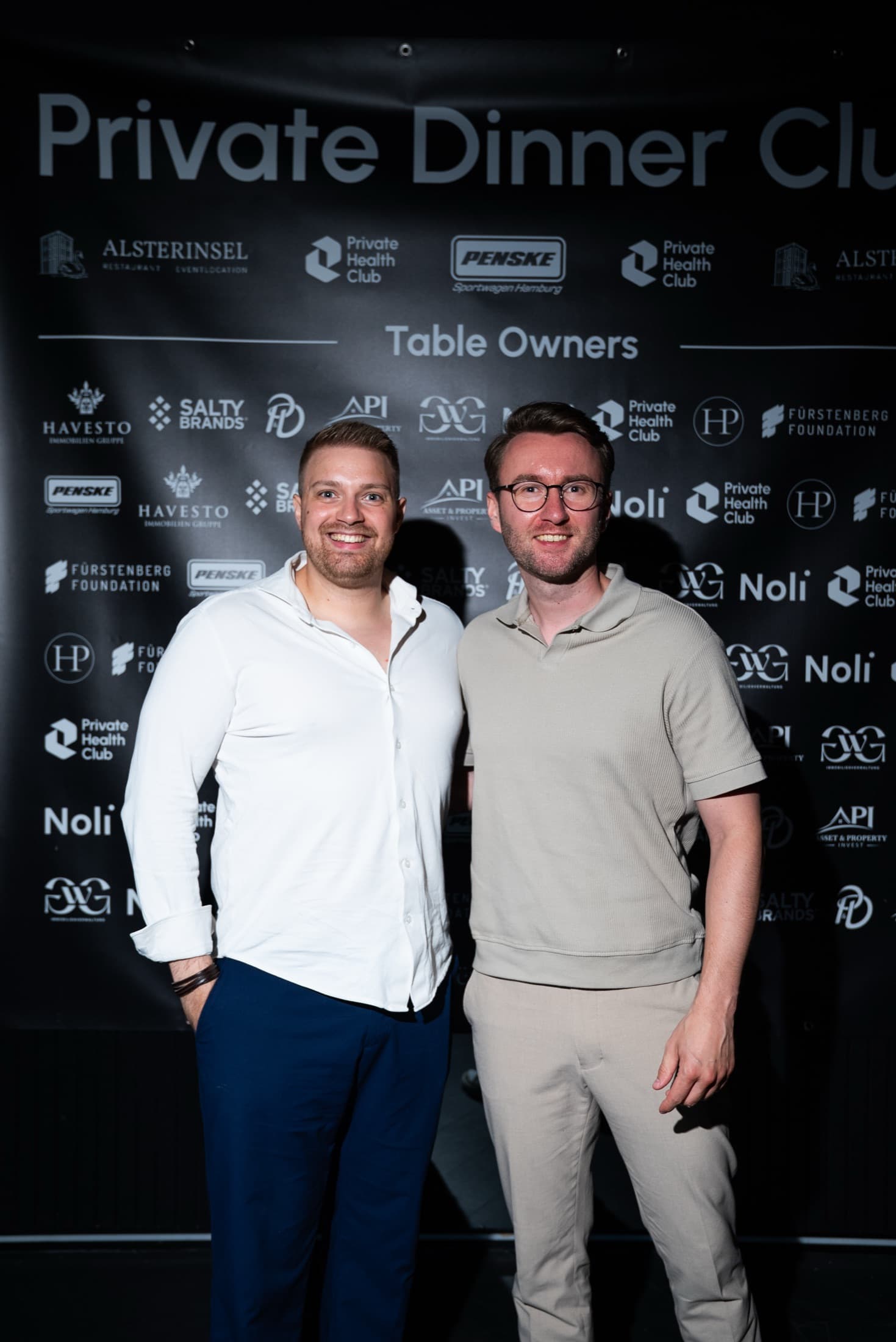 Francesco Jäger beim Private Dinner Club Hamburg